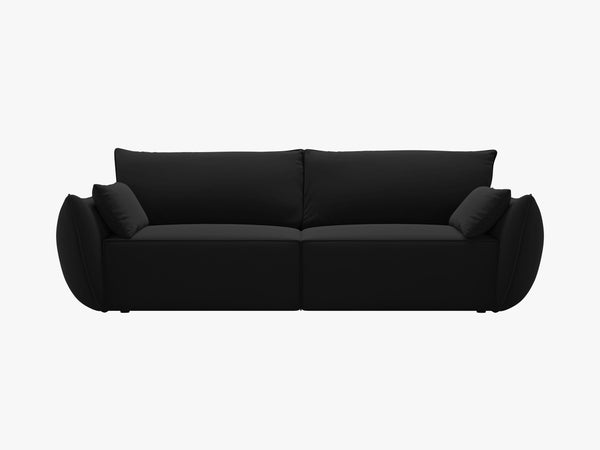 3-Seater Sofa Bed with Storage & Modern Cubic Design W244
