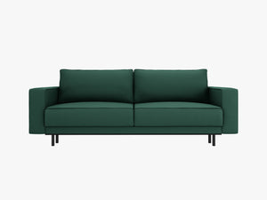 Convertible 3-Seater Sofa Bed with Storage & Classic Design W236