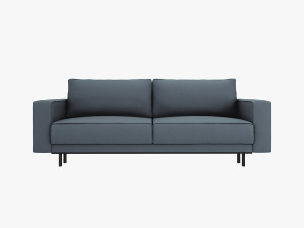 Convertible 3-Seater Sofa Bed with Storage & Classic Design W236