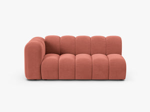 Modern Curved 3-Seater Sofa – Upholstered Modular Lounge Couch W175