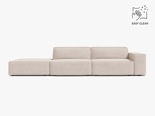 Modular 3-Seater Sofa with Medium-Soft Comfort & Modern Design W262