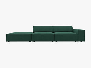 Modular 3-Seater Sofa with Medium-Soft Comfort & Modern Design W262