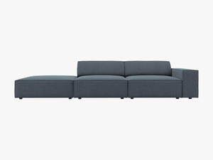 Modular 3-Seater Sofa with Medium-Soft Comfort & Modern Design W262