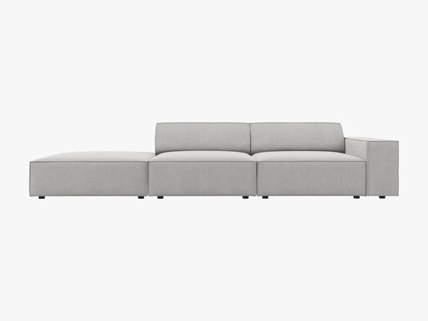 Modular 3-Seater Sofa with Medium-Soft Comfort & Modern Design W262