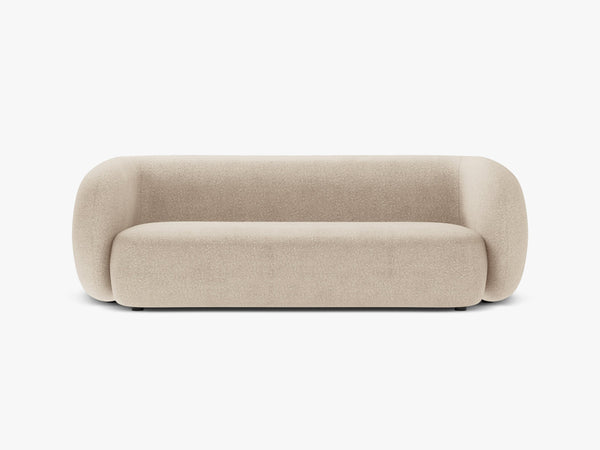 Modern 3-Seater Sofa with Curved Design & Soft Comfort W213