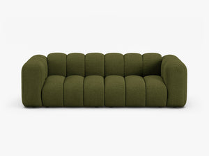 Modern 3-Seater Sofa with Curved Design & Soft Comfort W230