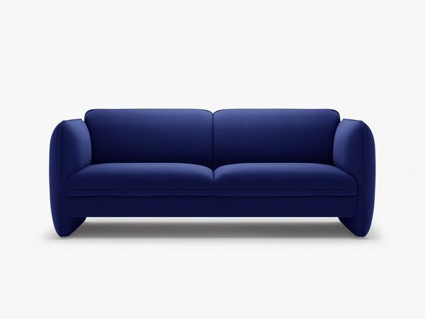 Modern 3-Seater Sofa – Sculptural Bench Style Upholstered Couch W204