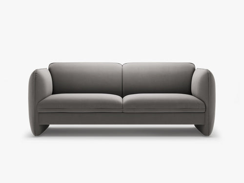 Modern 3-Seater Sofa – Sculptural Bench Style Upholstered Couch W204