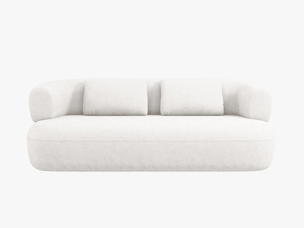 Compact 2-Seater Sofa with Curved Design & Soft Comfort W178