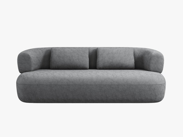 Compact 2-Seater Sofa with Curved Design & Soft Comfort W178