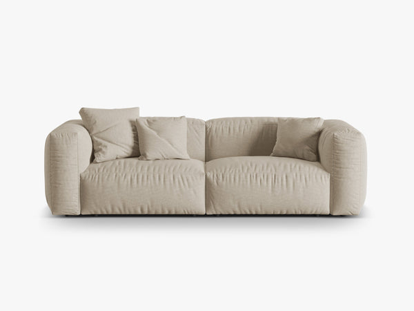 Modern 3-Seater Sofa with Deep Seating & Soft Comfort W240