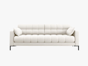 Modern 3-Seater Sofa with Quilted Design & Soft Comfort W177