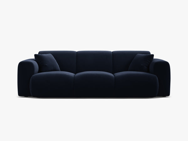 Elegant 3-Seater Sofa with Rounded Design & Soft Comfort W235