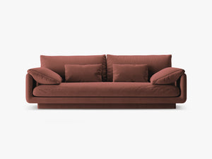 Modern 3-Seater Sofa with Adjustable Armrests & Soft Comfort W220