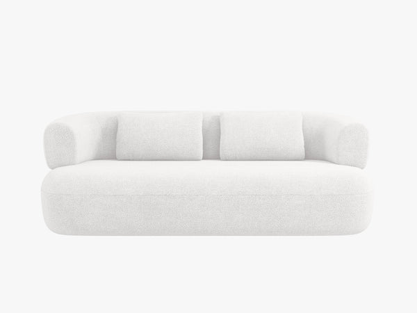 Compact 2-Seater Sofa with Curved Design & Soft Comfort W178