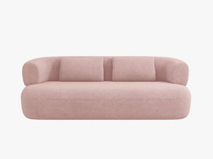 Compact 2-Seater Sofa with Curved Design & Soft Comfort W178