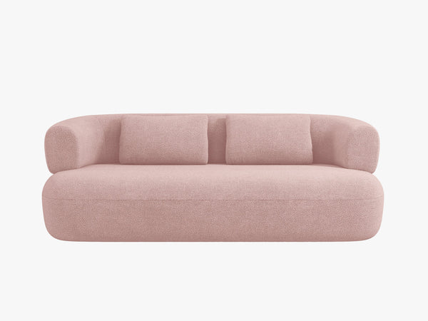 Compact 2-Seater Sofa with Curved Design & Soft Comfort W178