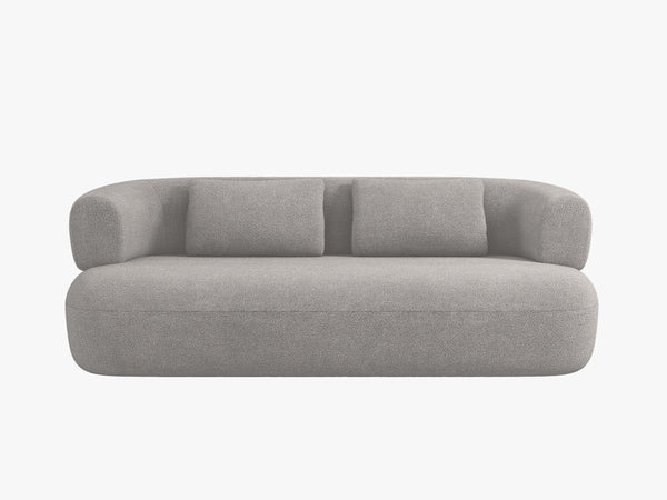 Compact 2-Seater Sofa with Curved Design & Soft Comfort W178