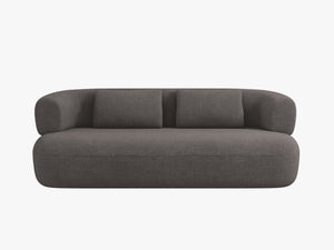 Compact 2-Seater Sofa with Curved Design & Soft Comfort W178