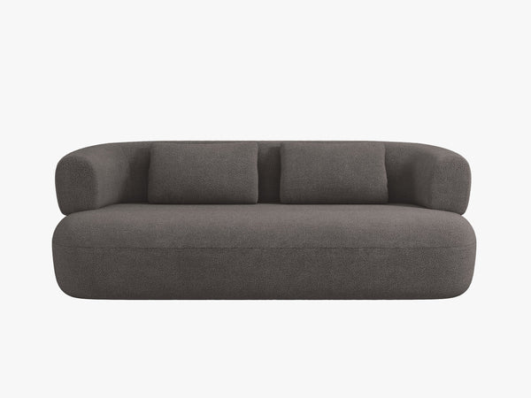 Compact 2-Seater Sofa with Curved Design & Soft Comfort W178