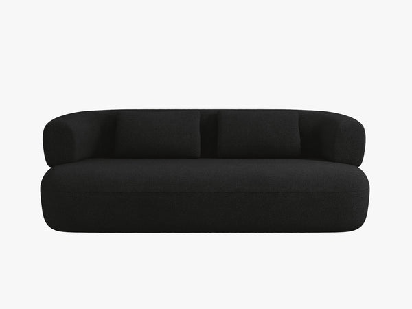 Compact 2-Seater Sofa with Curved Design & Soft Comfort W178
