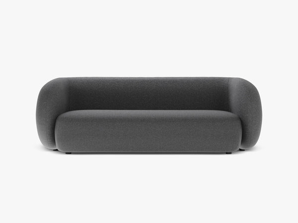 Modern 3-Seater Sofa with Curved Design & Soft Comfort W213