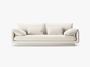 Modern 3-Seater Sofa with Adjustable Armrests & Soft Comfort W220