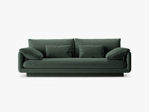 Modern 3-Seater Sofa with Adjustable Armrests & Soft Comfort W220