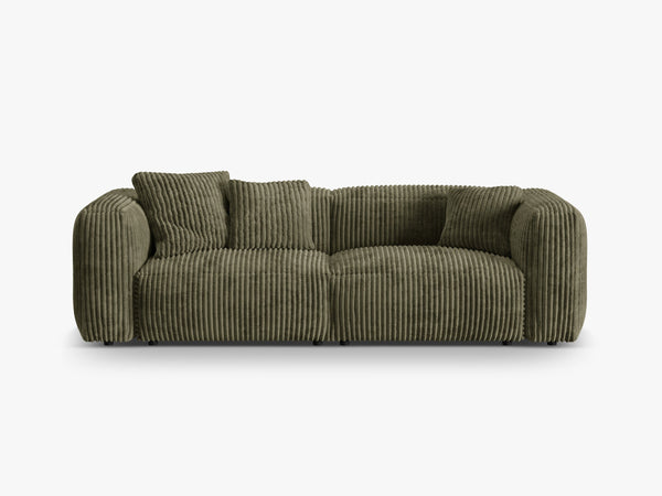 Modern 3-Seater Sofa with Deep Seating & Soft Comfort W240