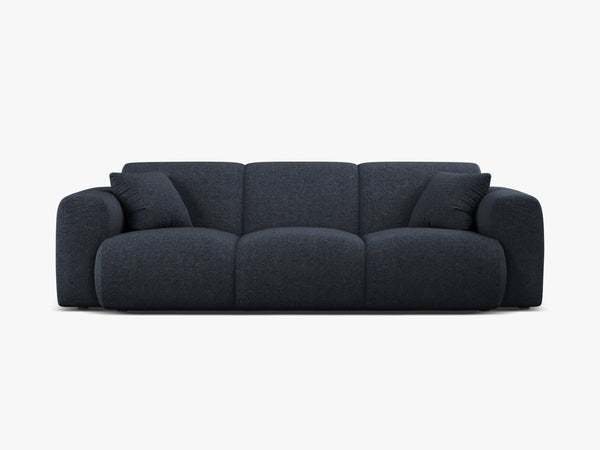 Elegant 3-Seater Sofa with Rounded Design & Soft Comfort W235