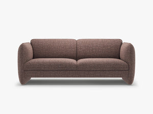 Modern 3-Seater Sofa – Sculptural Bench Style Upholstered Couch W204