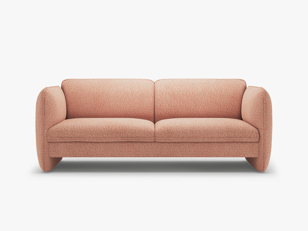 Modern 3-Seater Sofa – Sculptural Bench Style Upholstered Couch W204
