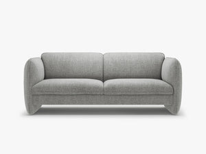 Modern 3-Seater Sofa – Sculptural Bench Style Upholstered Couch W204