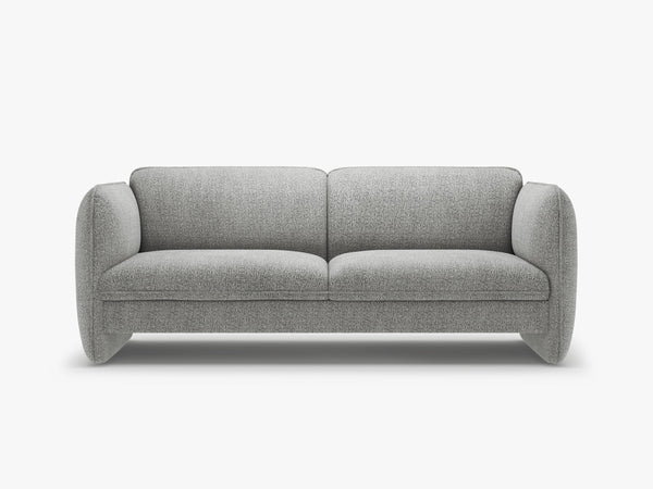 Modern 3-Seater Sofa – Sculptural Bench Style Upholstered Couch W204