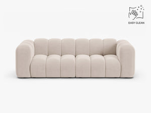 Modern 3-Seater Sofa with Curved Design & Soft Comfort W230