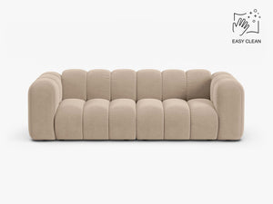 Modern 3-Seater Sofa with Curved Design & Soft Comfort W230