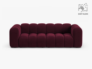 Modern 3-Seater Sofa with Curved Design & Soft Comfort W230