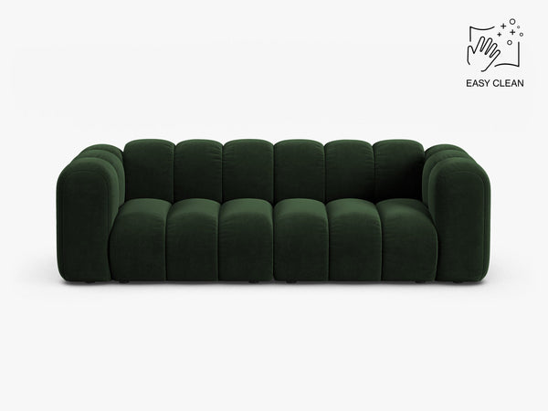 Modern 3-Seater Sofa with Curved Design & Soft Comfort W230