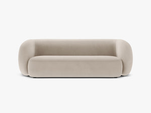 Modern 3-Seater Sofa with Curved Design & Soft Comfort W213