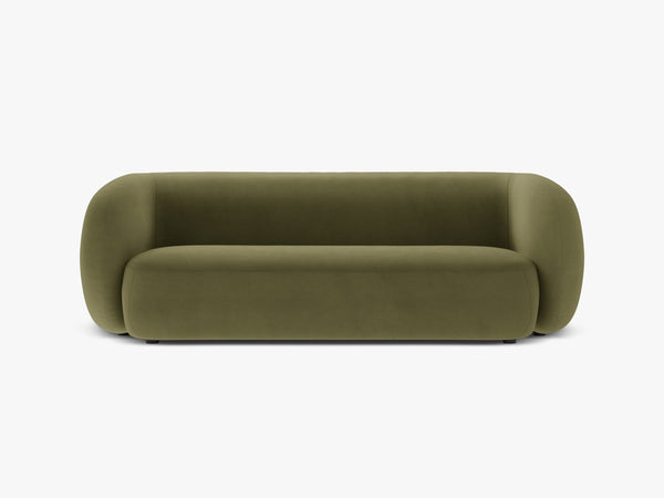 Modern 3-Seater Sofa with Curved Design & Soft Comfort W213