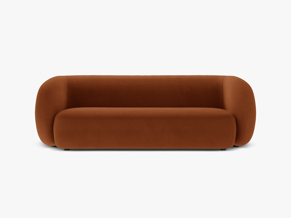 Modern 3-Seater Sofa with Curved Design & Soft Comfort W213