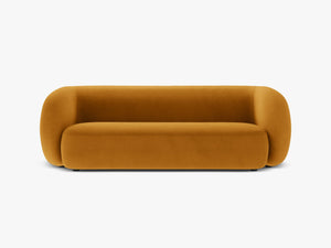 Modern 3-Seater Sofa with Curved Design & Soft Comfort W213
