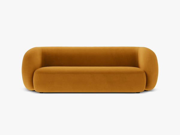 Modern 3-Seater Sofa with Curved Design & Soft Comfort W213