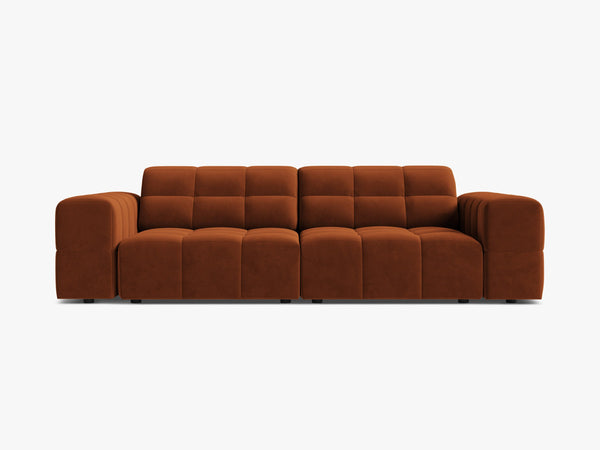 Modern 3-Seater Sofa with Deep Seating & Tufted Design W212