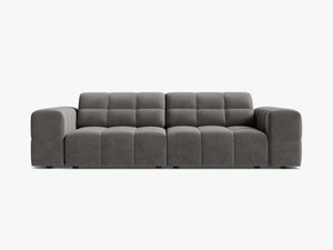 Modern 3-Seater Sofa with Deep Seating & Tufted Design W212