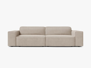 Modern 3-Seater Sofa with Modular Design & Medium-Soft Comfort W204