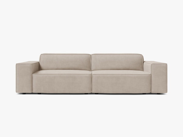 Modern 3-Seater Sofa with Modular Design & Medium-Soft Comfort W204