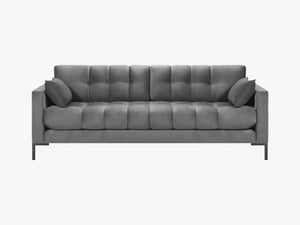 Modern 3-Seater Sofa with Quilted Design & Soft Comfort W177