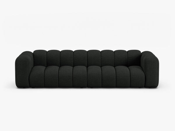 Large 4-Seater Sofa with Curved Design & Soft Comfort W290