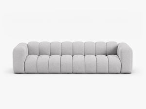 Large 4-Seater Sofa with Curved Design & Soft Comfort W290